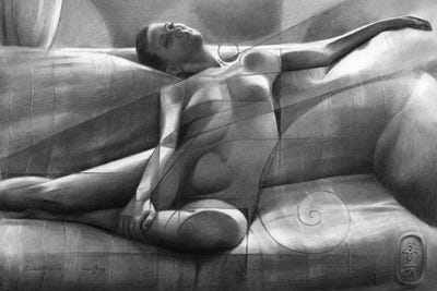 Roundism by Corné Akkers acrylic art print