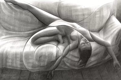 The Couch Portal by Corné Akkers acrylic art print