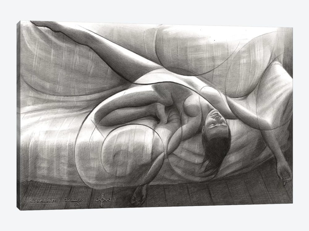 The Couch Portal by Corné Akkers 1-piece Art Print