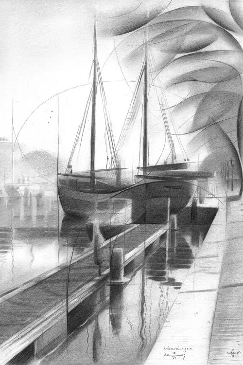Vlaardingen by Corné Akkers wall art