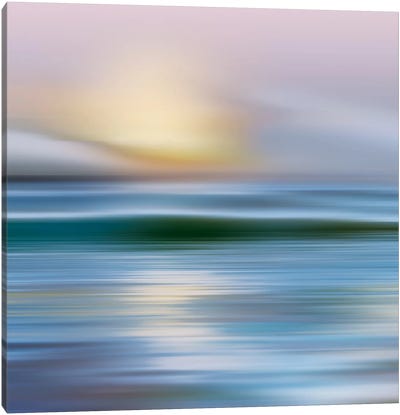 Early Morning, Zuma Beach Canvas Art Print - Transitional Décor