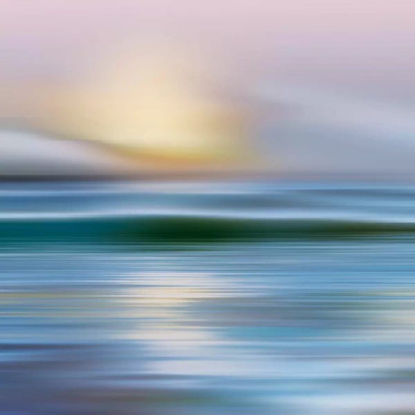 Mike Calascibetta: Early Morning, Zuma Beach by Mike Calascibetta
