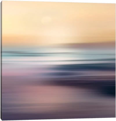 Zuma Beach Canvas Art Print - Coastal & Ocean Abstract Art