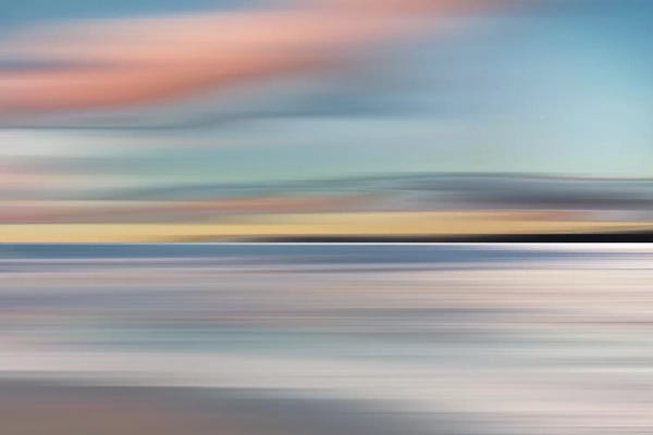 Large Art for Bathroom - Canvas Prints: Honey Twilight by Mike Calascibetta