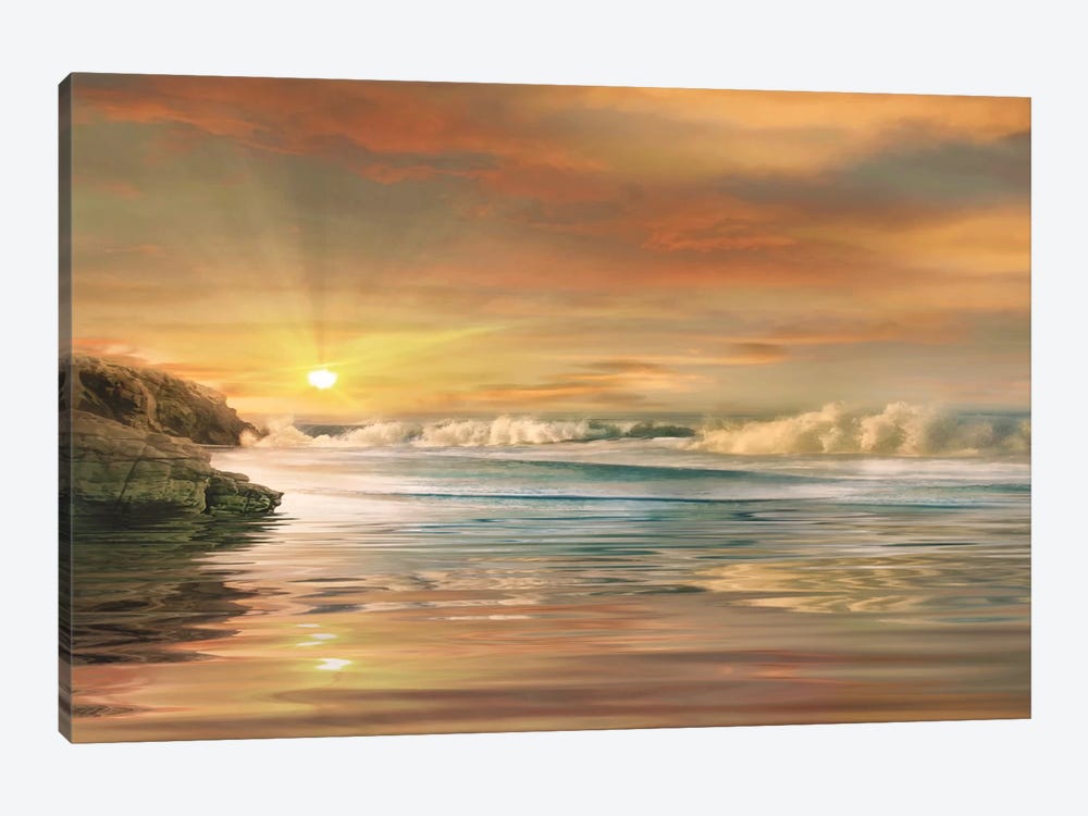 Sundown by Mike Calascibetta 1-piece Canvas Art Print