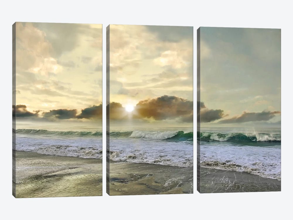Discovery by Mike Calascibetta 3-piece Canvas Print