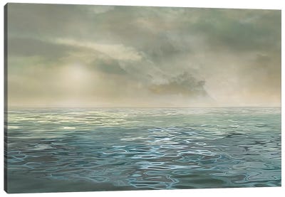 Foggy Morning Canvas Art Print - Mike Calascibetta