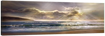 A New Day Canvas Art Print - Sandy Beach Art