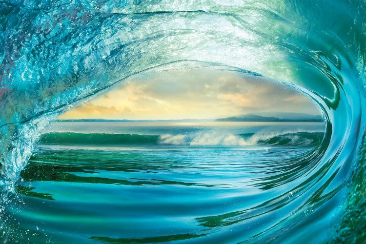 Big Wave by Mike Calascibetta wall art