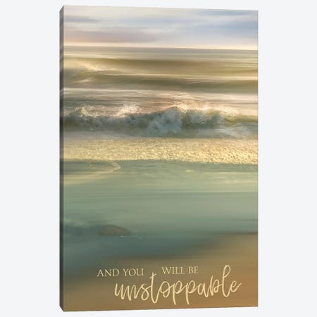 You Will Be Unstoppable Canvas Print #CAL85} by Mike Calascibetta Canvas Art Print