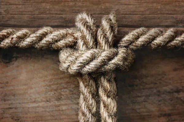 Mike Calascibetta: Rope Knot II by Mike Calascibetta