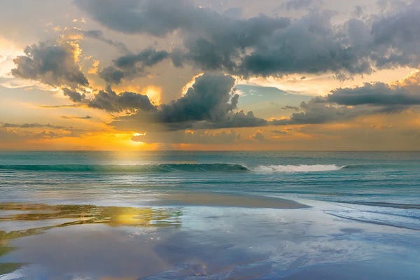 Large Photography - Canvas Prints: Tides and Sunsets by Mike Calascibetta