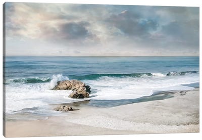 A Forever Moment Canvas Art Print - 3-Piece Beach Art