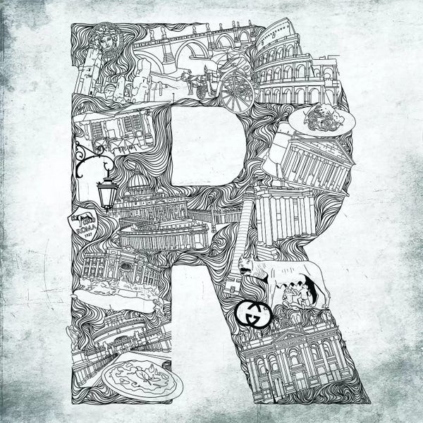 The Letter R: Rome by 5by5collective