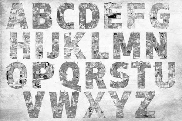 5by5collective: City Alphabet by 5by5collective