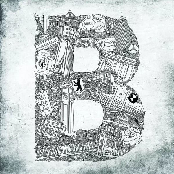 The Letter B: Berlin by 5by5collective