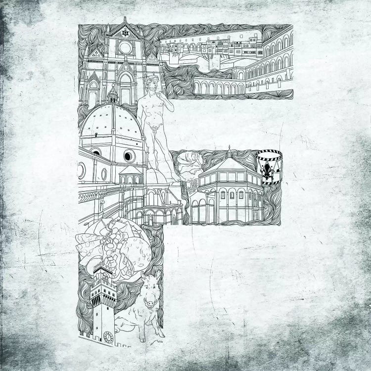 Florence by 5by5collective wall art