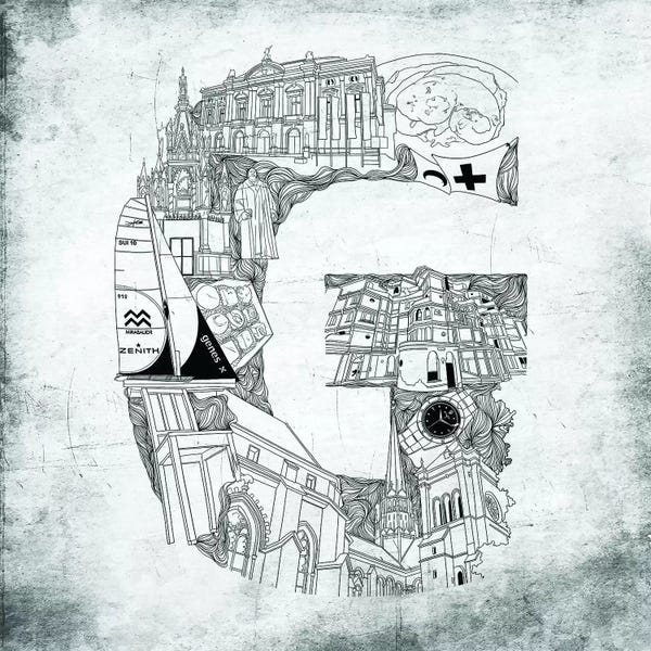 The Letter G: Geneva by 5by5collective