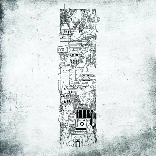 Kids Educational Art: Istanbul by 5by5collective