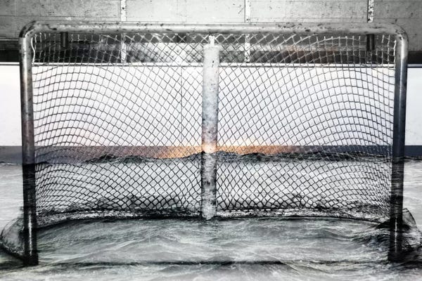 Sports: Hockey Goal Gate #2 by Unknown Artist