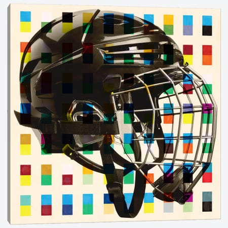 Hockey Mask Canvas Print #CAN11A} by Unknown Artist Canvas Wall Art
