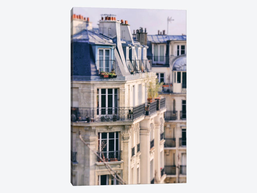 The Paris Apartment View by Carina Okula 1-piece Canvas Wall Art