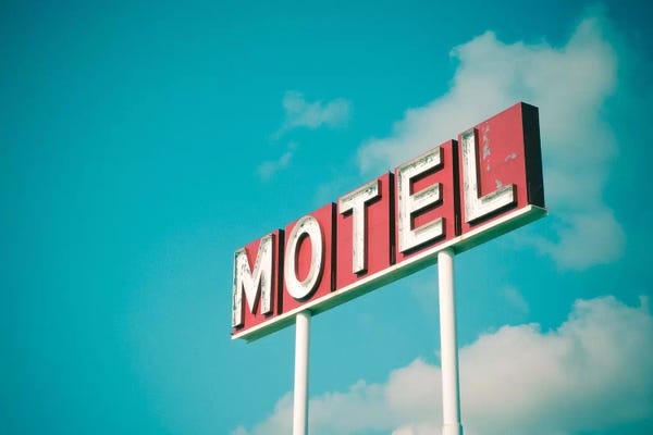 Signs: Vintage Motel IV by Recapturist
