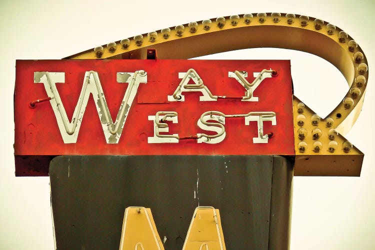 Vintage Motel VII by Recapturist wall art