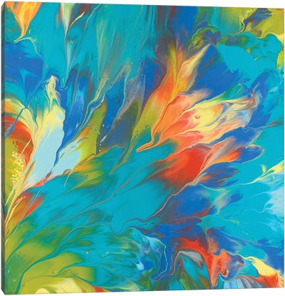Joy II Canvas Art Print - Go With The Flow