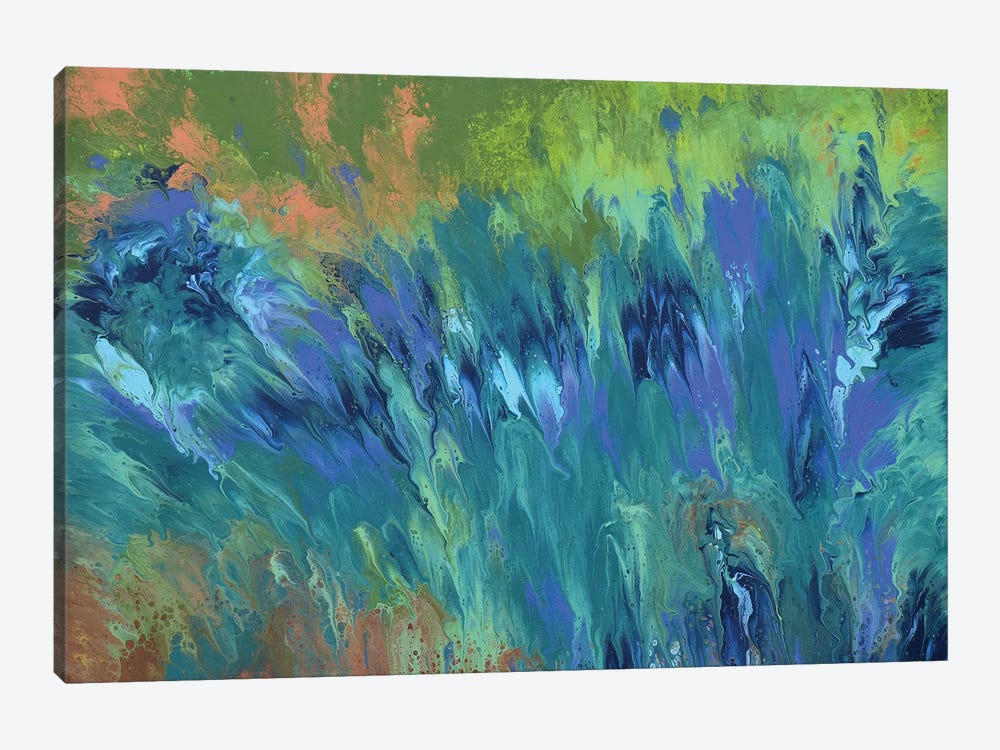 Chaneling Van Gogh by Cassandra Tondro 1-piece Canvas Artwork