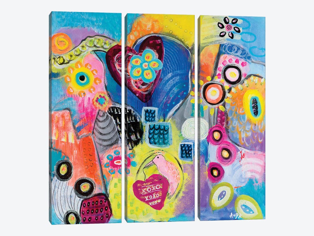 Love Guardian by Christine Auda 3-piece Canvas Wall Art
