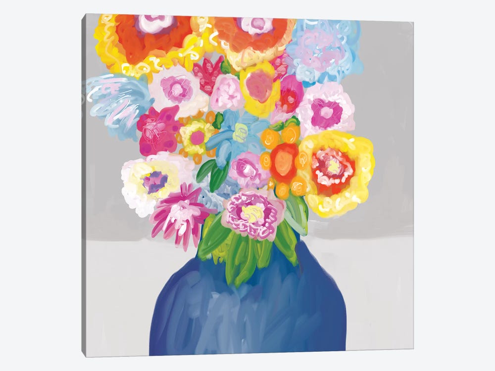 In Bloom  by Christine Auda 1-piece Canvas Artwork