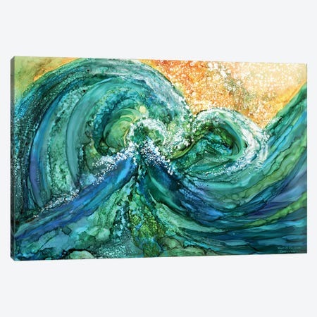 Heart Of The Ocean Canvas Print #CAV20} by Carol Cavalaris Canvas Art