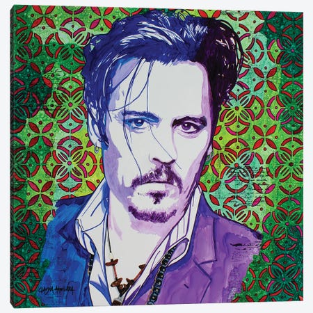 Johnny the Charmer Canvas Art Print by 5by5collective | iCanvas