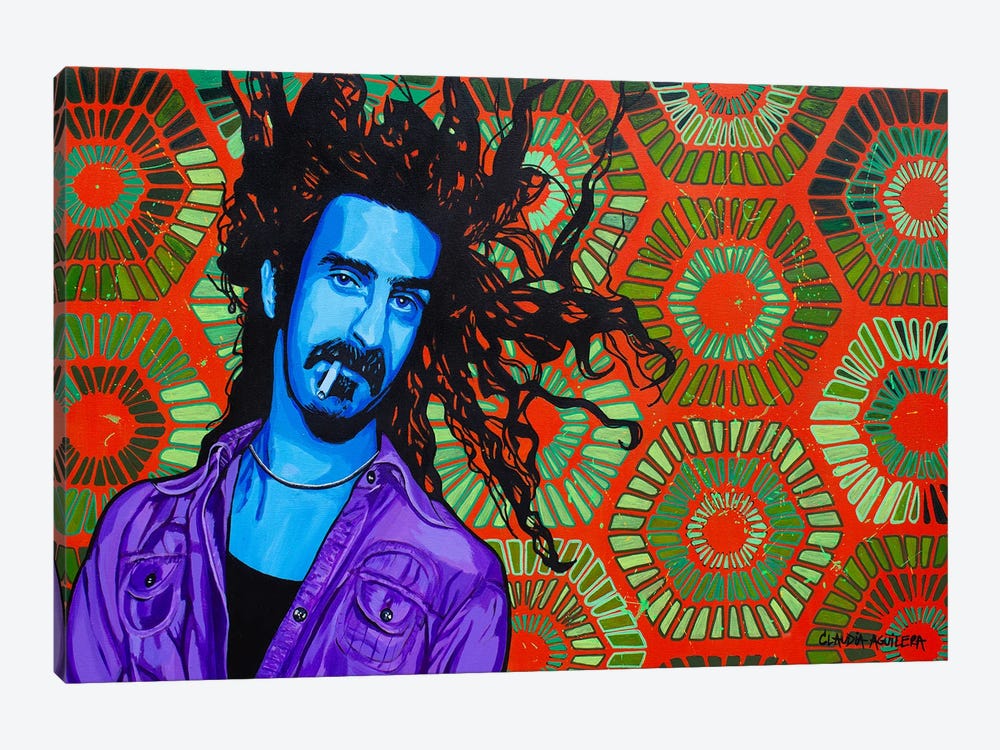 Zappa The Creator by Claudia Aguilera 1-piece Canvas Art Print