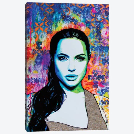 Jolie Canvas Print #CAX4} by Claudia Aguilera Canvas Wall Art