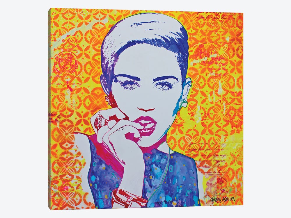 Miley by Claudia Aguilera 1-piece Art Print