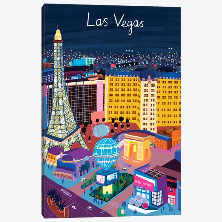 View from Above Las Vegas Canvas Print #CAY21} by Carla Daly Canvas Print