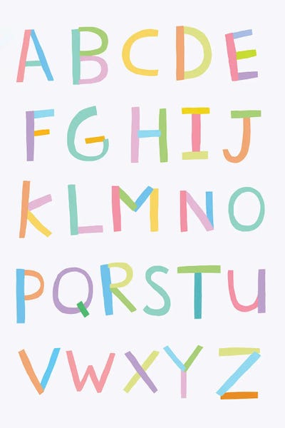 Full Alphabet: Let's Play by Carla Daly