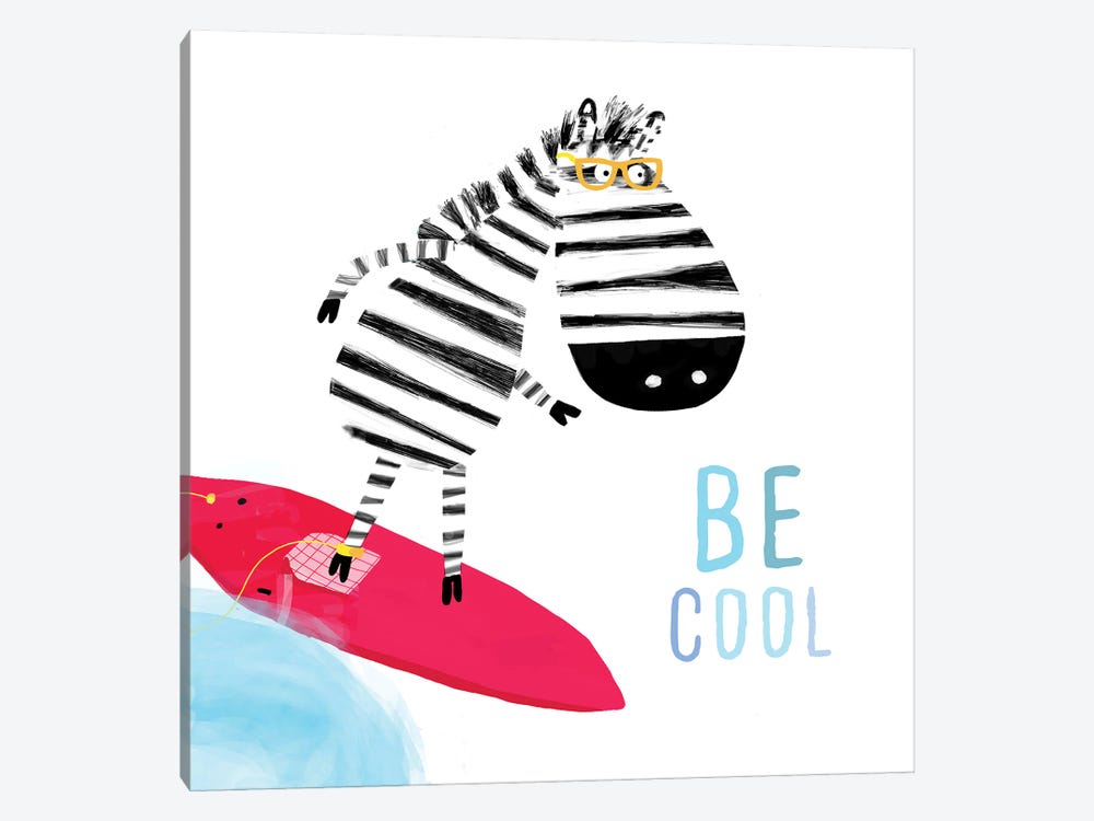 Be Cool by Carla Daly 1-piece Canvas Artwork