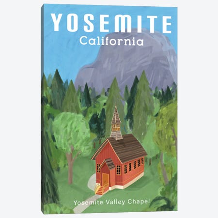 Yosemite Canvas Print #CAY36} by Carla Daly Art Print