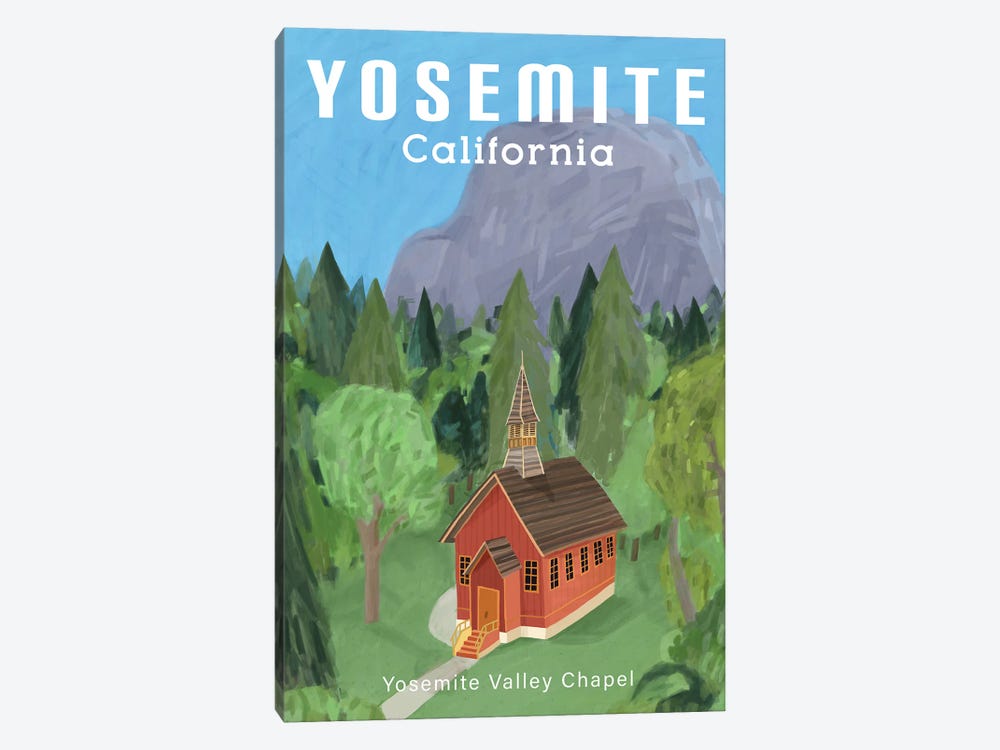 Yosemite by Carla Daly 1-piece Canvas Print