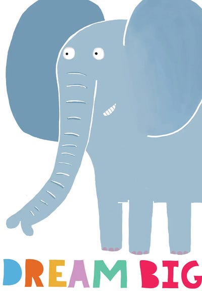 Dream Big by Carla Daly multi panel art