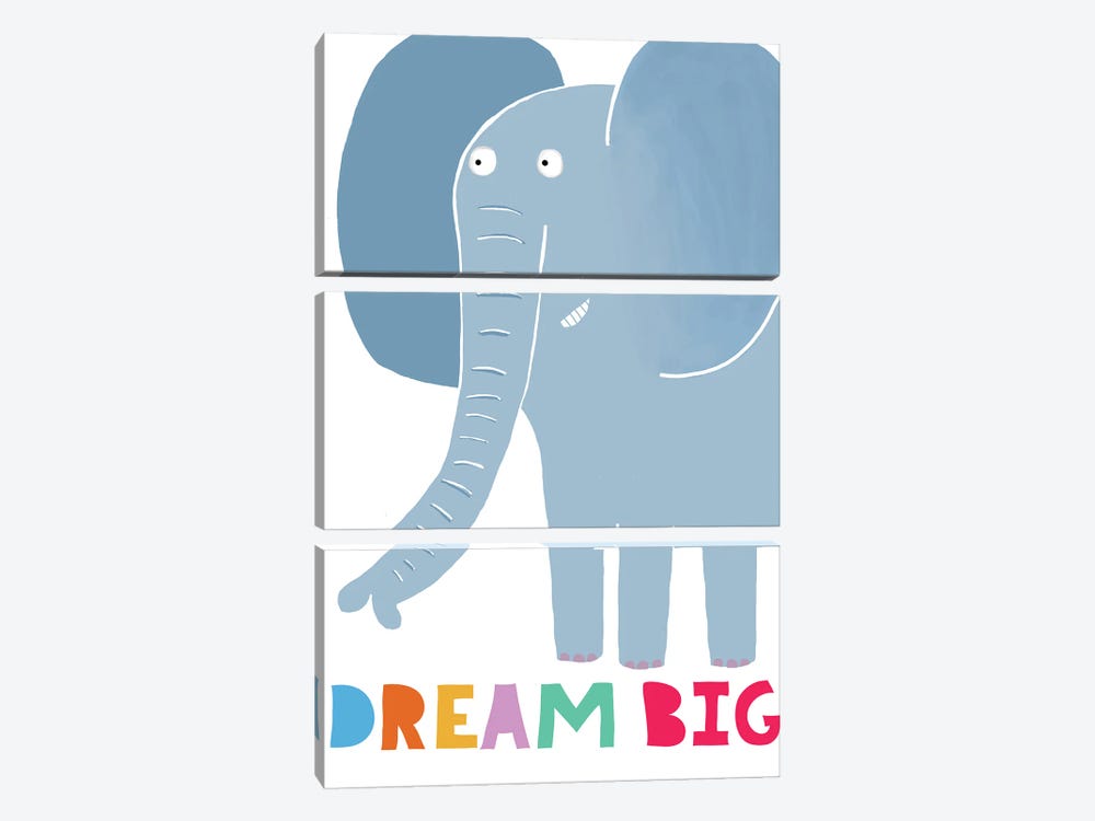 Dream Big by Carla Daly 3-piece Canvas Print