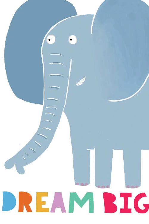Dream Big by Carla Daly wall art