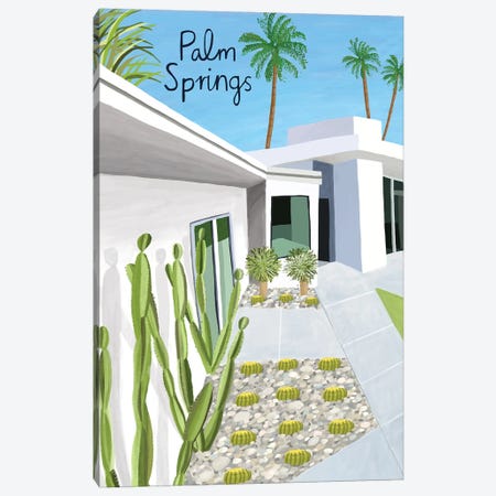 Palm Springs Canvas Print #CAY51} by Carla Daly Canvas Wall Art