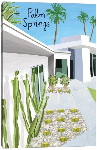 Palm Springs Canvas Art Print - California Art
