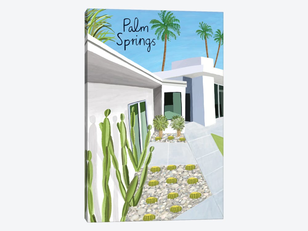 Palm Springs by Carla Daly 1-piece Canvas Art