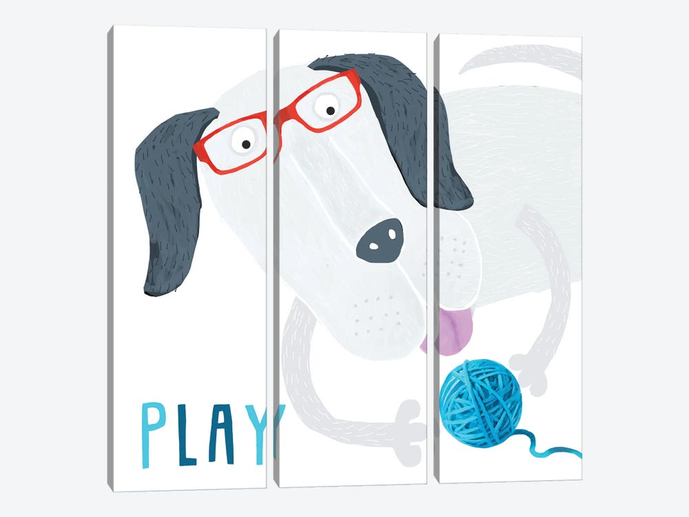 Play by Carla Daly 3-piece Canvas Print