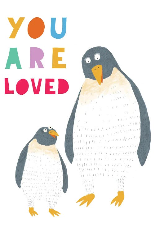 You Are Loved by Carla Daly wall art